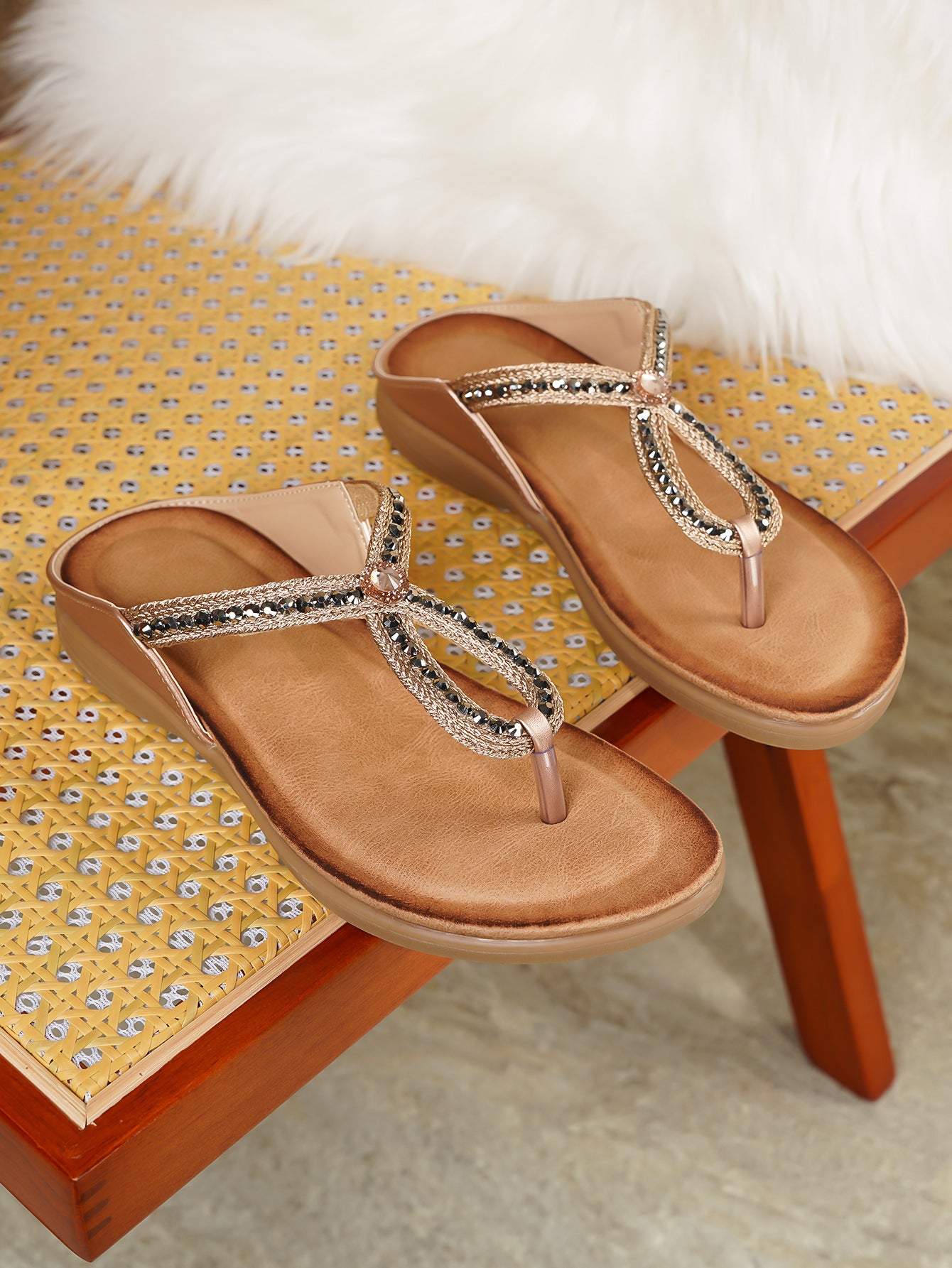 2026 Summer Soft Breathable Lightweight Flat Sandals for Women